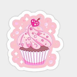 Cupcake Sticker